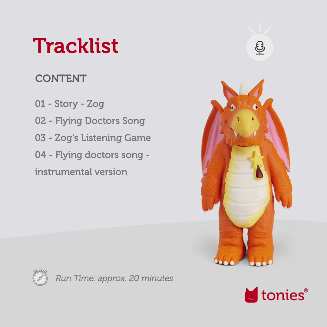tonies: Julia Donaldson - Zog Tonie Audio Character
