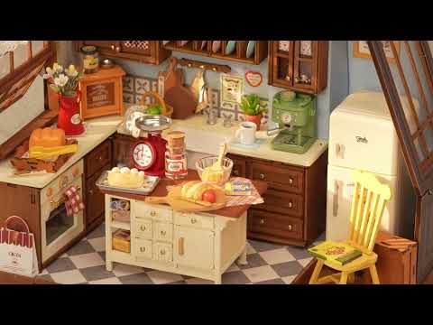 Rolife Baking Kitchen DIY Miniture Puzzle - (DG172)