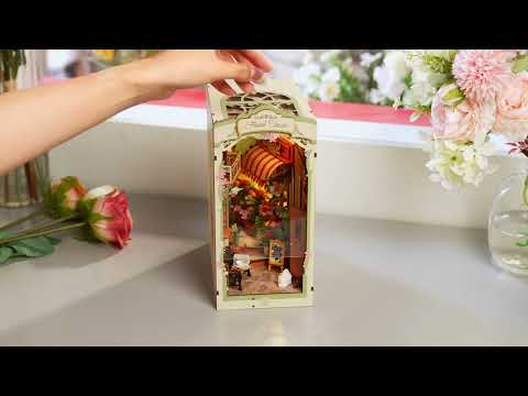 Rolife: Floral Corner Book Nook DIY Miniature Puzzle