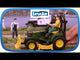 Bruder: John Deere Lawn Tractor with Trailer & Gardener