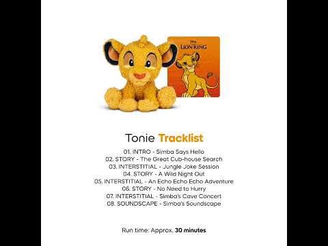 tonies: Tonies Cuddle Plush – Disney Simba