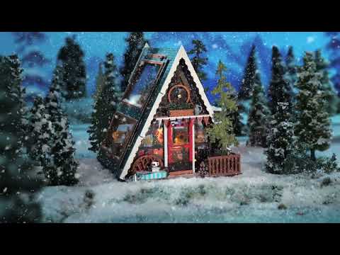Rolife A-Frame Cabin DIY Miniture Puzzle - (DG181)