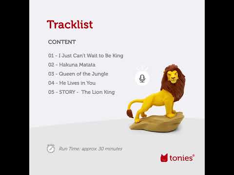 tonies: Disney The Lion King - Simba Tonie Audio Character