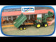Bruder: John Deere 7R 350 + Frontloader & Tipping Trailer