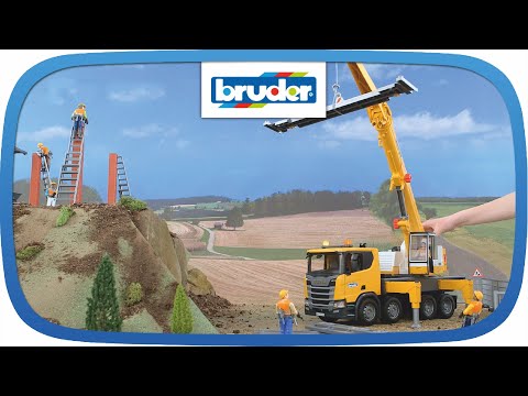 Bruder: Scania Liebherr Crane Truck