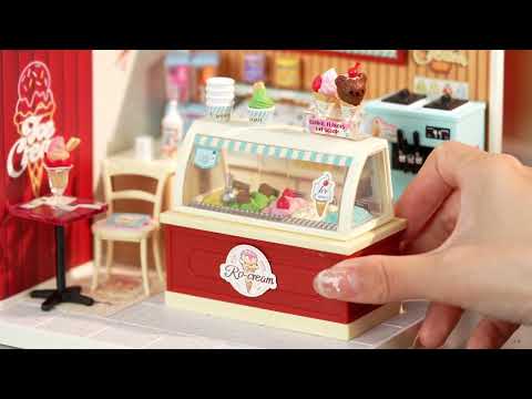 Rolife: Flavorful Ice Cream - Super Creator Plastic DIY Miniature Puzzle