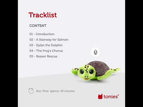 tonies: Conservation Crew - Rescues at Sea with Bobby the Sea Turtle Tonie Audio Character