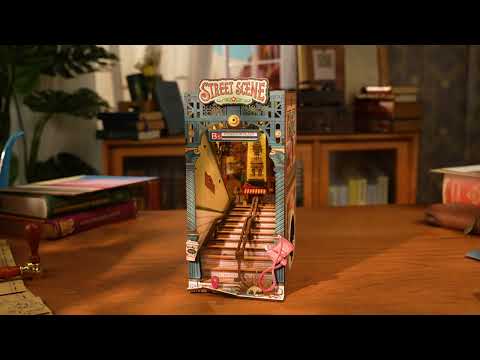 Rolife Street Scene DIY Miniture Book Nook Puzzle - (TGB13)