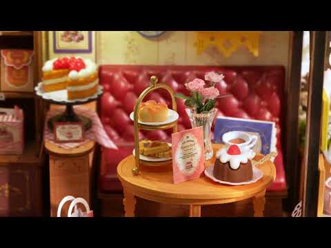 Rolife Leisure Time Tea Room DIY Miniture Puzzle - (DG171)