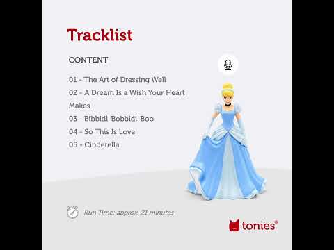 tonies: Disney - Cinderella Tonie Audio Character