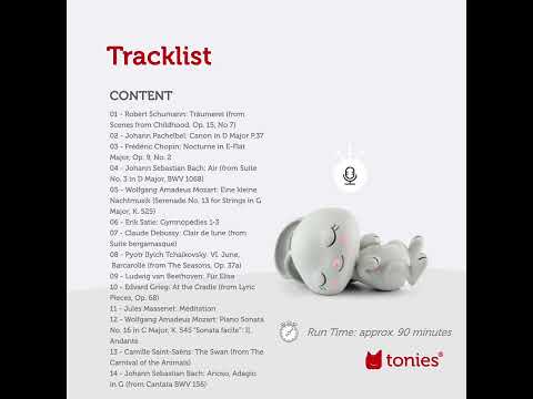 tonies: Sleepy friends - Classical Music with Sleepy Rabbit Tonie Audio Character