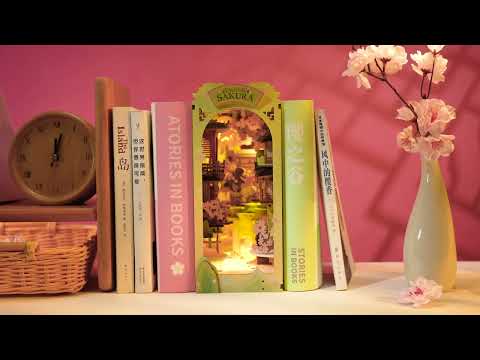 Rolife: Falling Sakura Book Nook DIY Miniature Puzzle