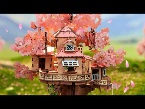 Rolife: Sakura Tree House DIY Miniature Puzzle