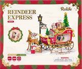 Rolife: Reindeer Express DIY Miniature Puzzle Kit - (DS059)