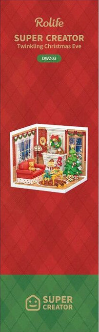 Rolife: Twinkling Christmas Eve DIY Miniature Puzzle Kit - (DWZ03)