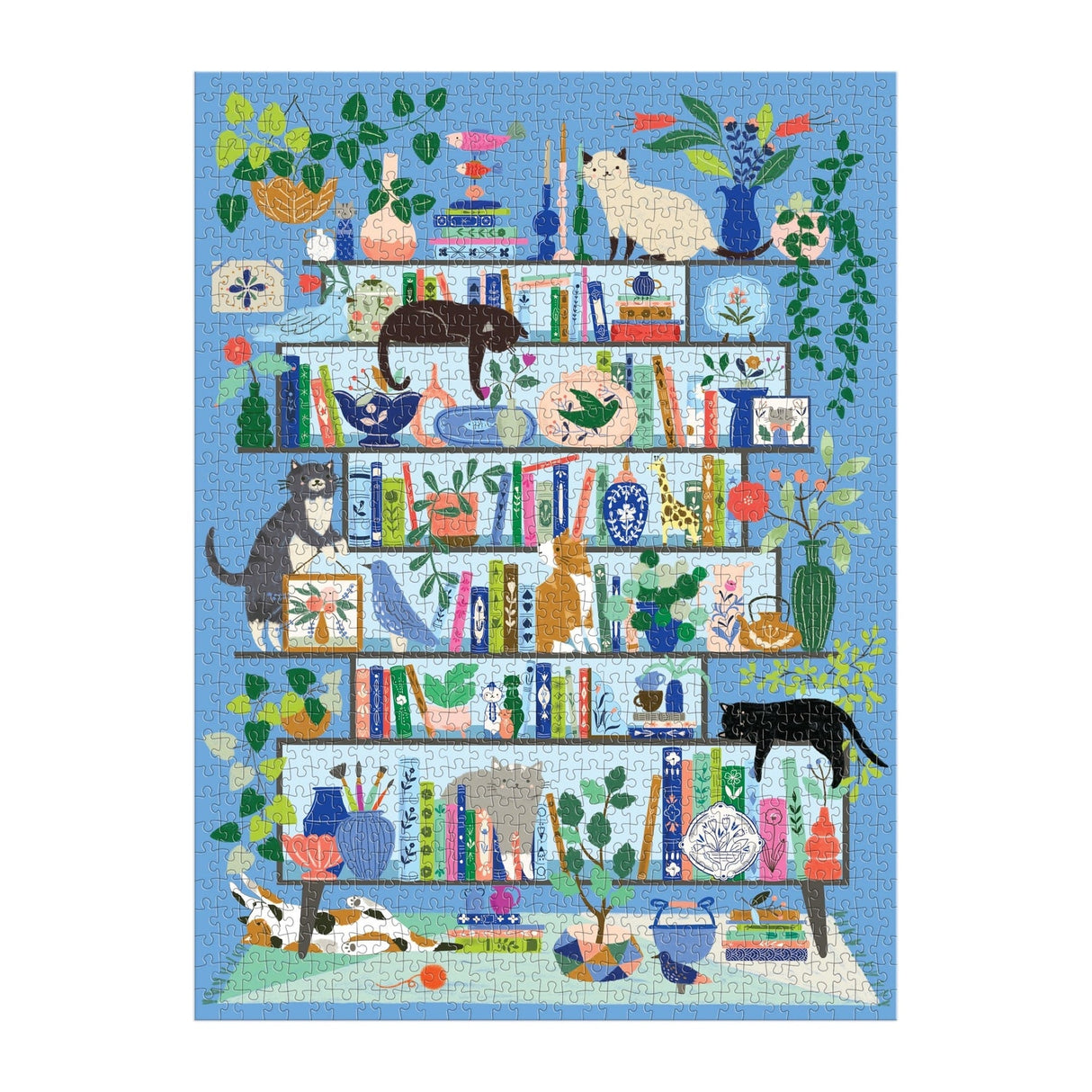 Galison Purrfect Nook Puzzle - 1000 Piece