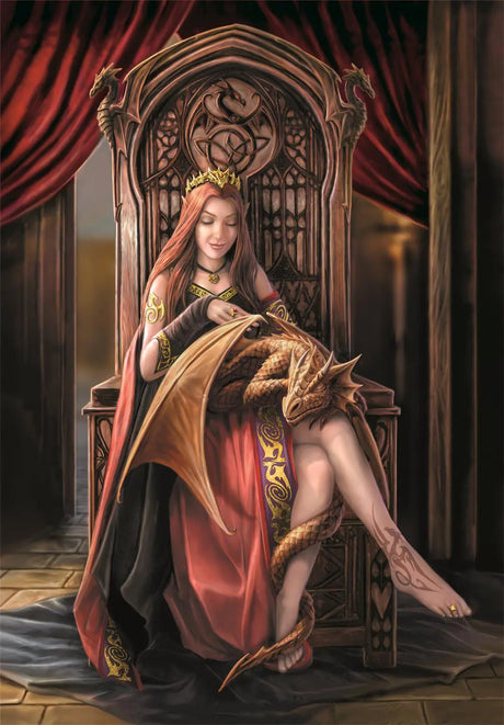 Clementoni Friends Forever Jigsaw Puzzle - 1000 Piece  -  Anne Stokes Collection - (39716)