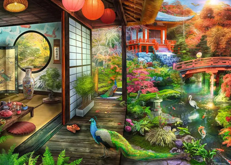 Ravensburger: Japanese Garden Teahouse - 1000 Pieces