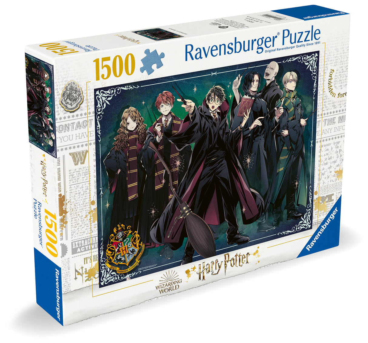 Ravensburger: Harry Potter Gryffindor vs Slytherin Puzzle - 1500 Piece