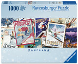 Ravensburger: Vintage Ski Posters Puzzle - 1000 Piece