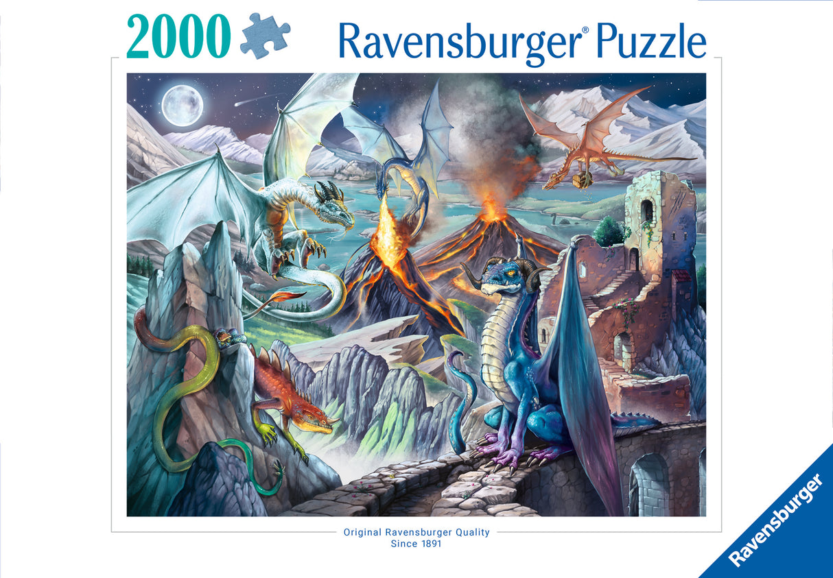 Ravensburger: The Dragon Guardians Puzzle - 2000 Piece