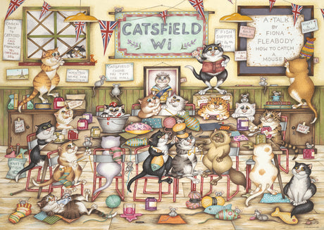 Ravensburger: Crazy Cat's at the WI Puzzle - 1000 Piece