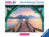 Ravensburger: Romantic FootBridge at Lac d'Annecy Puzzle - 1000 Piece
