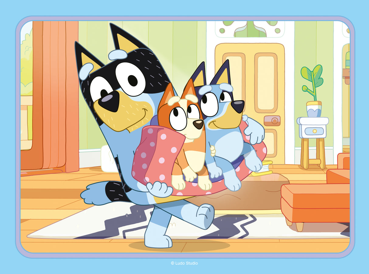 Ravensburger: Bluey Let's Do This Puzzle Set - 12/16/20/24 Piece