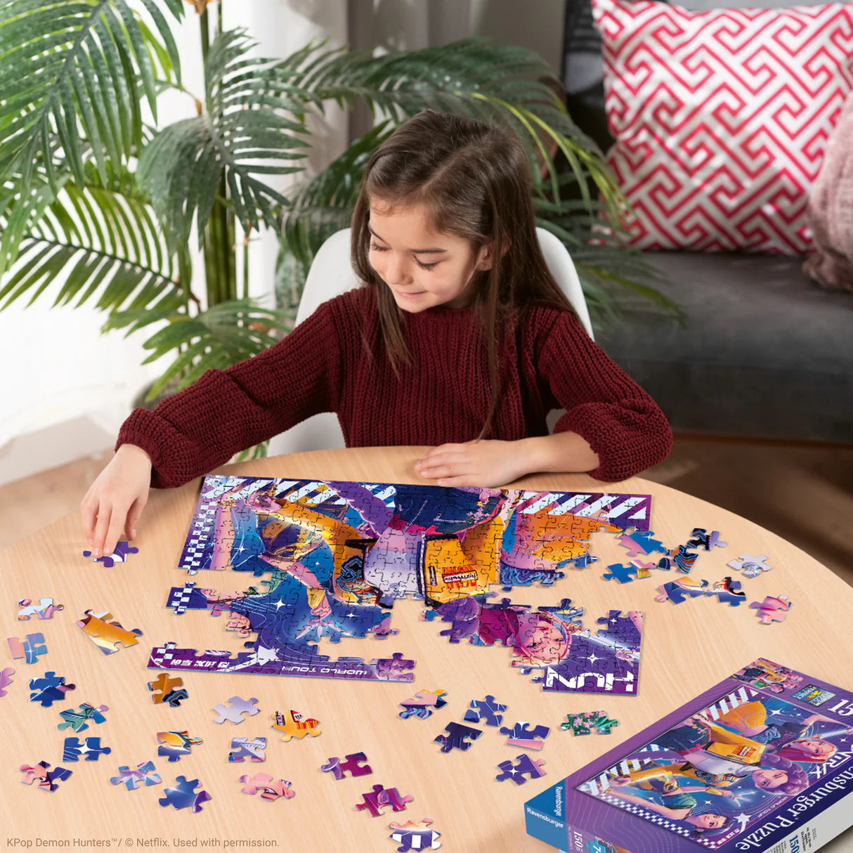 Ravensburger: K-Pop Demon Hunters Huntr/x World Tour Puzzle - 150 Pieces