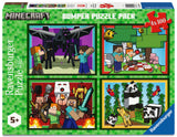 Ravensburger: Minecraft Realms & Adventures 4x- 100 Piece