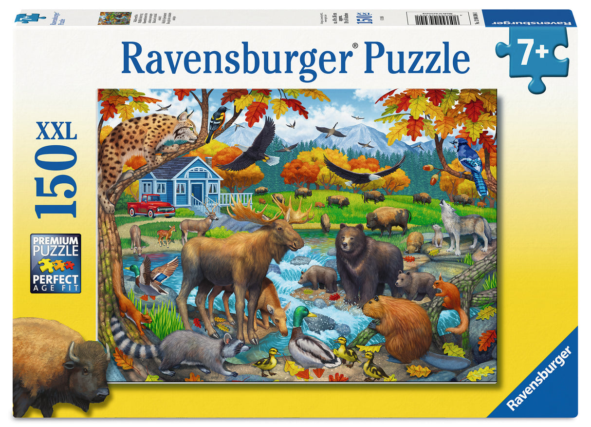Ravensburger: Wildlife Gathering Puzzle - 150 Piece