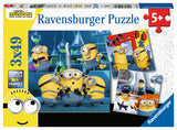 Ravensburger: Funny Minions Puzzle - 3x49 Pieces