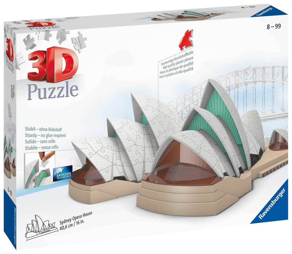 Ravensburger: 3D Puzzle Sydney Opera House - 237 Piece