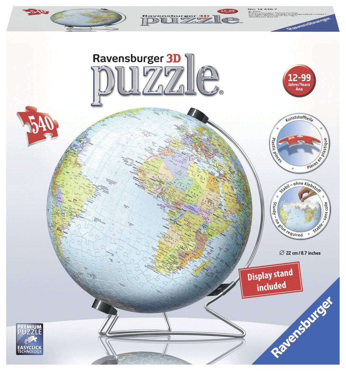 Ravensburger: 3D Puzzle The Earth - 540 Piece