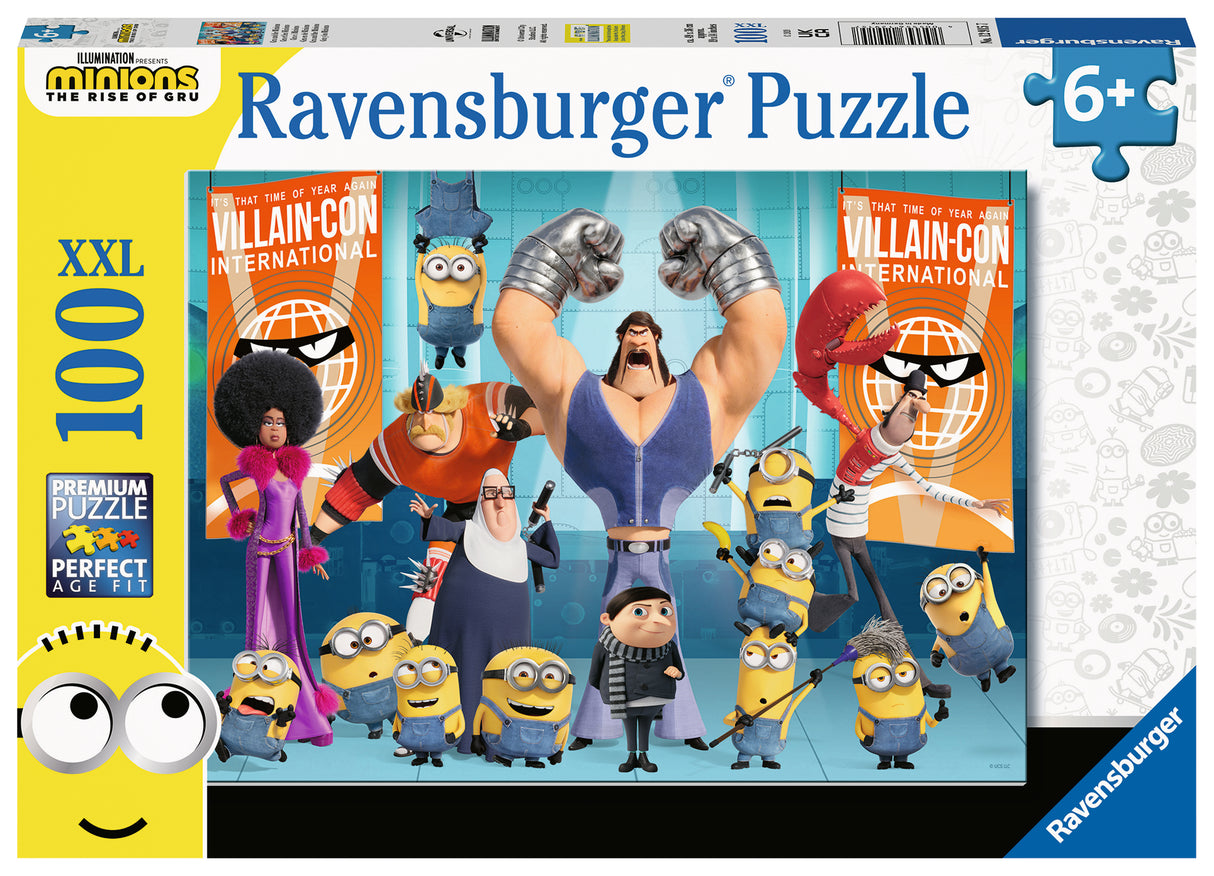 Ravensburger: Minions The Rise of Gru Puzzle - 100 Pieces