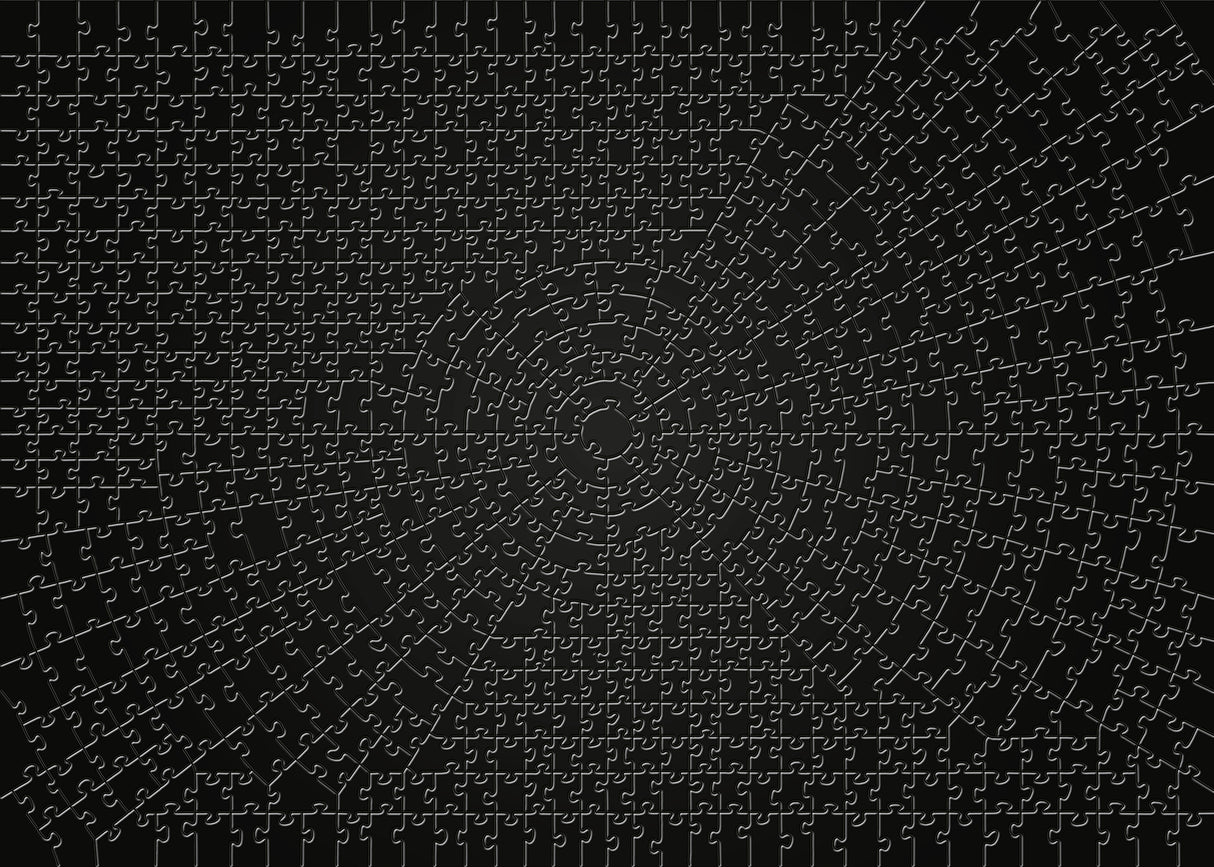 Ravensburger: Krypt Black Spiral Puzzle - 736 Pieces