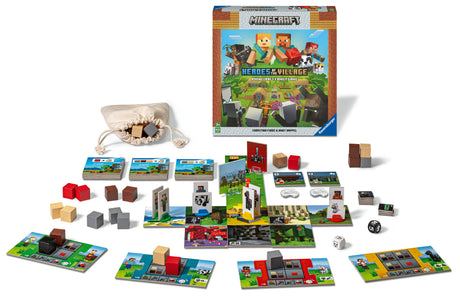 Ravensburger: Minecraft Heroes of the Village Game
