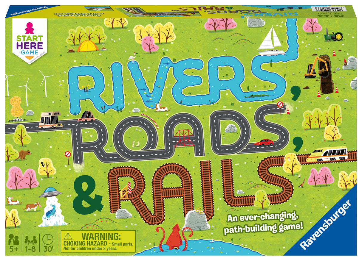 Ravensburger: Rivers Roads & Rails Game
