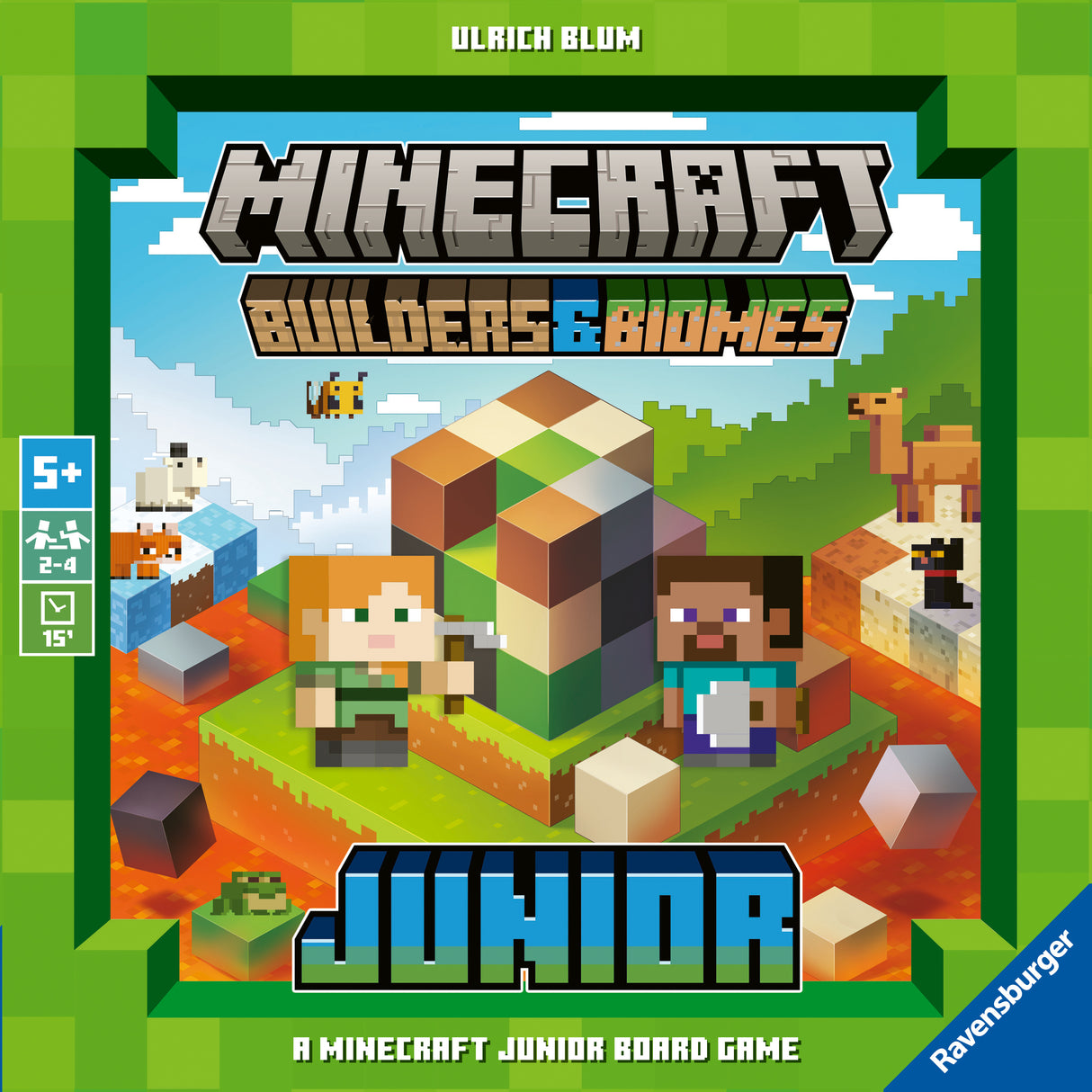 Ravensburger: Minecraft Builders & Biomes Junior