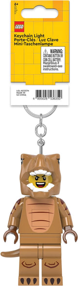 LEGO® Minifigurines™ Keychain Light T-Rex Costume Fan