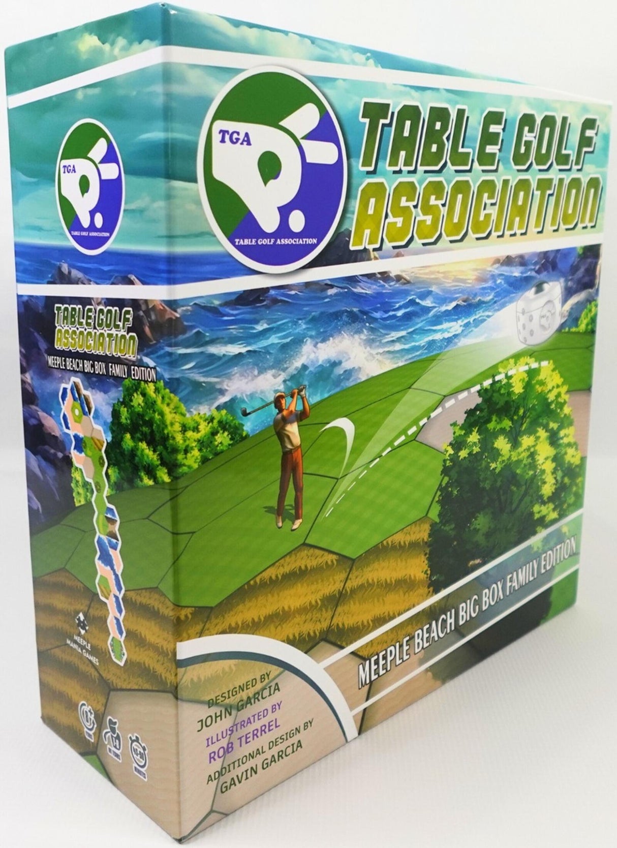 Table Golf Association Meeple Beach Big Box Family Edition