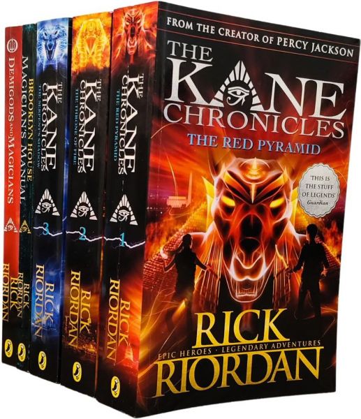 Set Riordan Wiki Kane Chronicles 5 Book Set by Rick Riordan – Book Hero