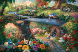 Harlington Thomas Kinkade PQ Disney Alice in Wonderland 1000 pieces