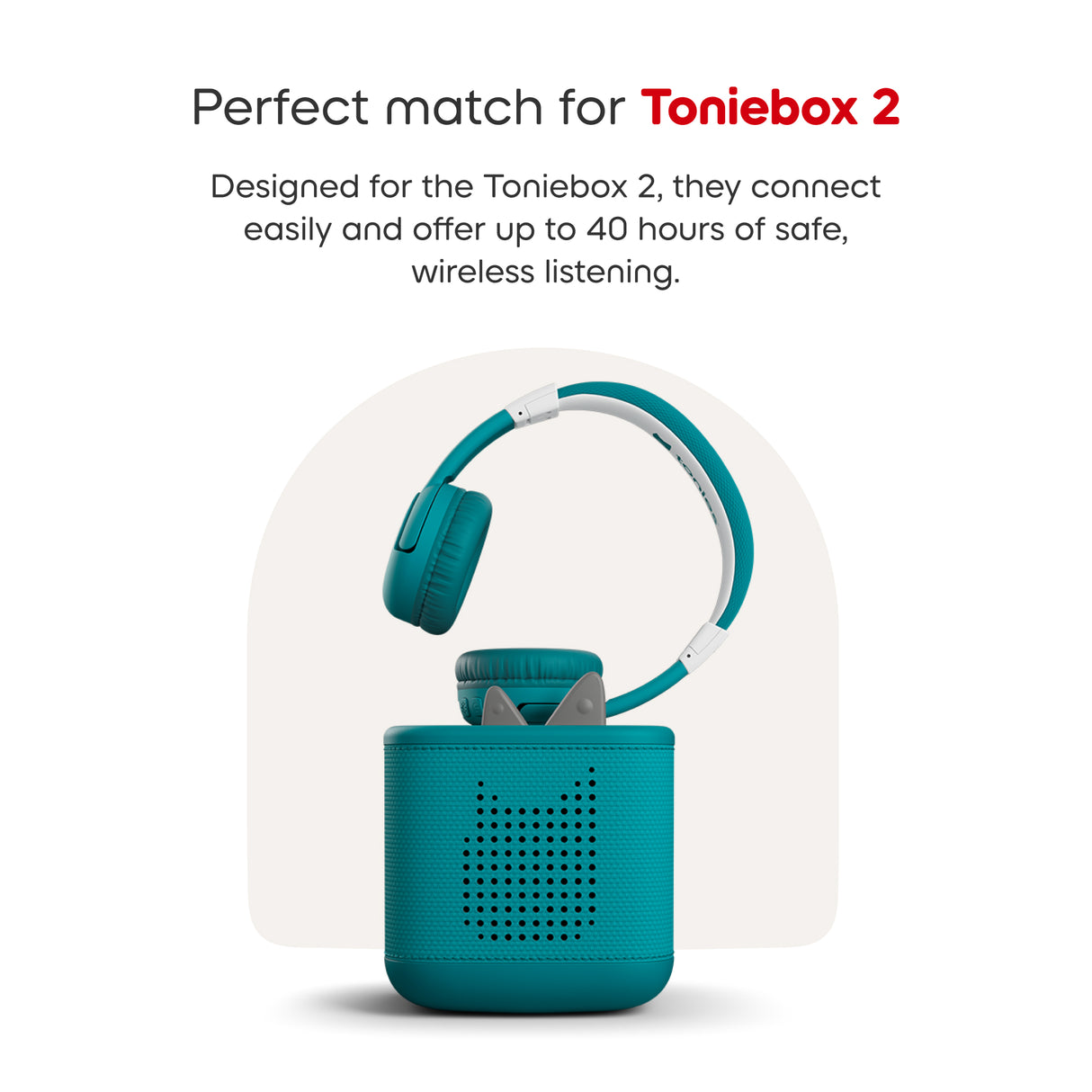 tonies: Bluetooth Headphones - Tropical Teal