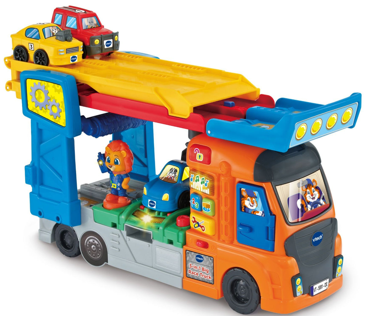 VTech Toot-Toot Drivers 3-in-1 Big Race Truck