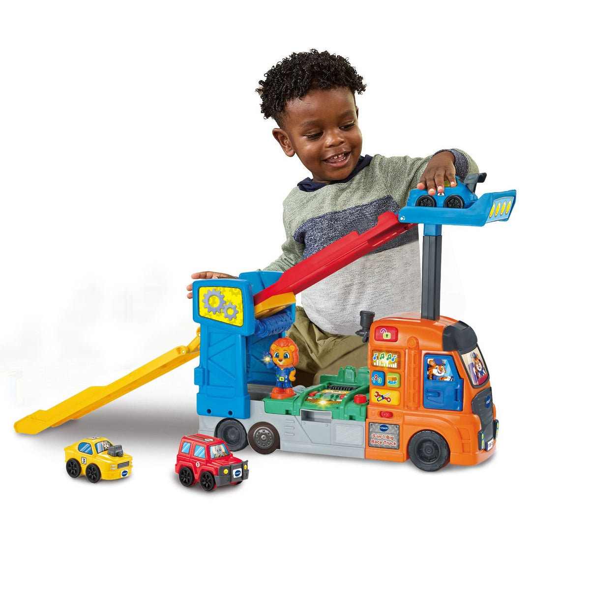 VTech Toot-Toot Drivers 3-in-1 Big Race Truck