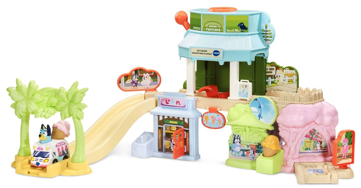 VTech Toot-Toot Drivers Bluey Ice Cream Shop Playset