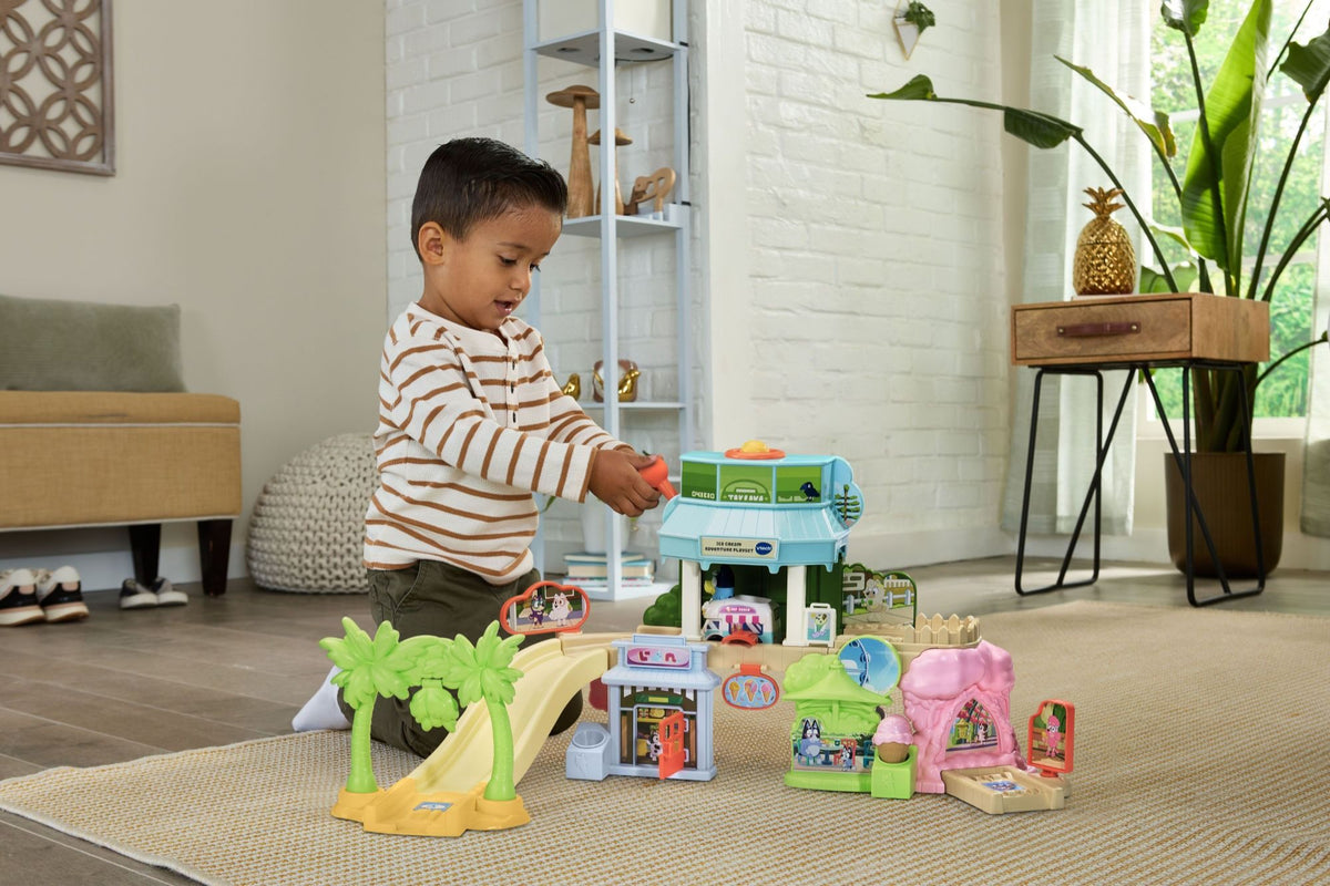VTech Toot-Toot Drivers Bluey Ice Cream Shop Playset