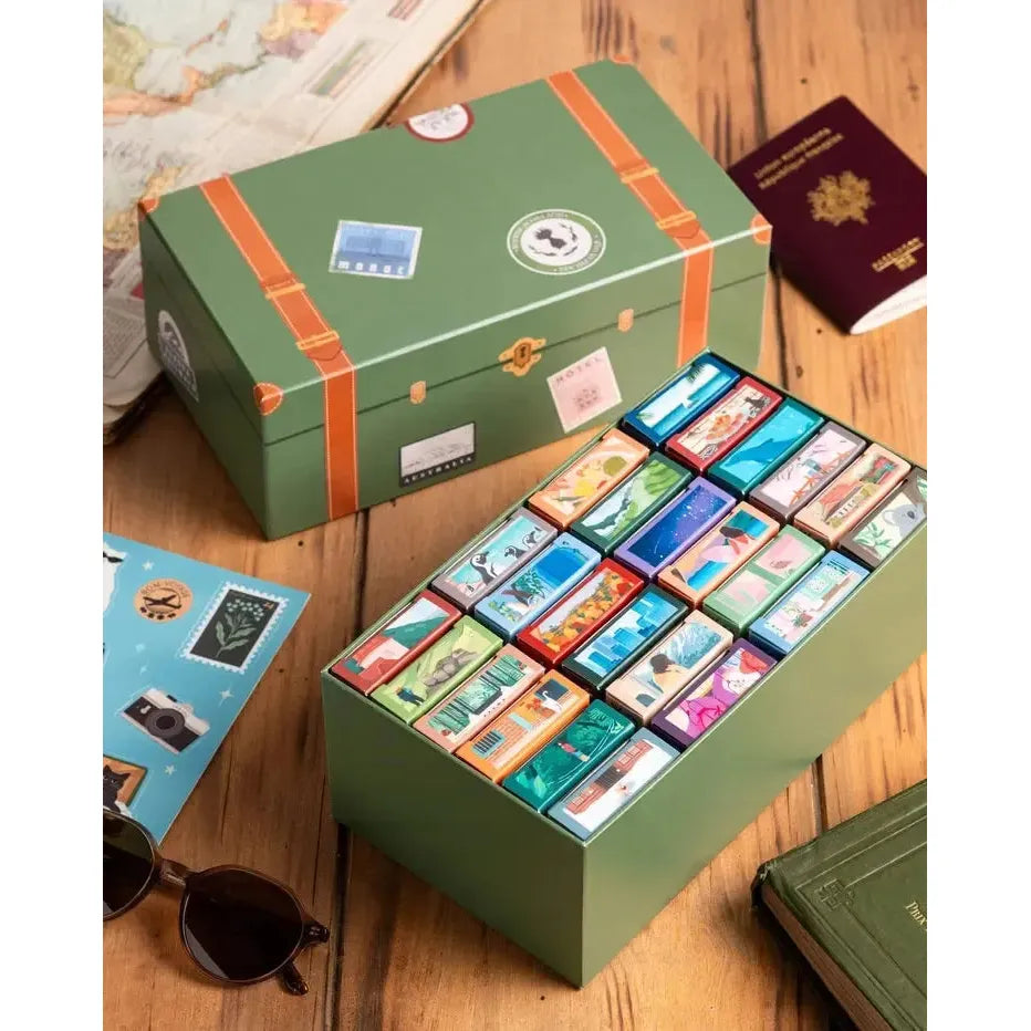 Trevell: The Memory Trunk Box Set - 24 x 99pc Mini Puzzles
