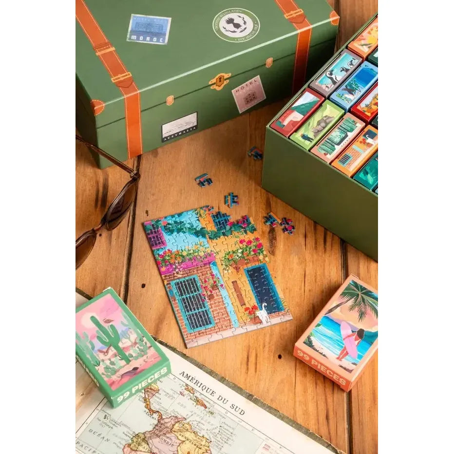 Trevell: The Memory Trunk Box Set - 24 x 99pc Mini Puzzles